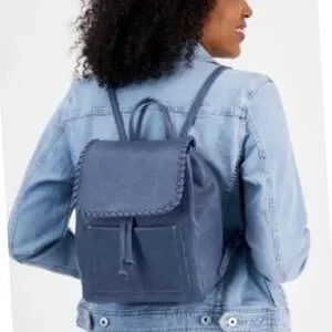 Style & Co. Whip Stitch Backpack Moonlight Blue NWT. Style & Co. | Bags | Style Co Whip Stich Moonlight Blue  main image 2